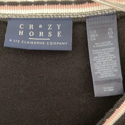 Liz Claiborne FINAL MARKDOWN Ladies’ NWT Crazy Horse Cardigan (XL)