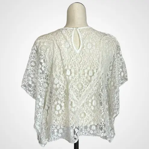 Charming Charlie 5 for $25 Last Chance!  Lace Top White‎ Layering Piece Angelcore