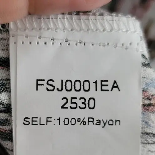 Cupshe  Boho Print Tie Cutout Open Back Romper Multicolor Medium