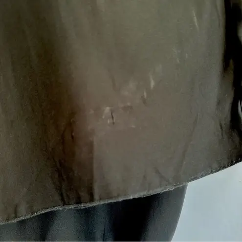 New ATM Women's Black Charmeuse Silk Jumpsuit Size L