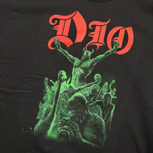 Dio heavy metal band T-shirt, size large