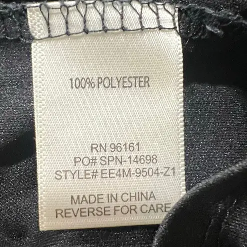 Gypsies & Moondust Babydoll Dress Womens L Black Floral Sheer Fairy Peasant Boho