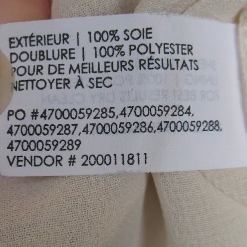 Club Monaco NWOT Elephant Print Silk Mini Skirt