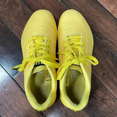 Nobull  CrossFit trainers Sneakers Vibrant yellow Cross training women’s size 7.5