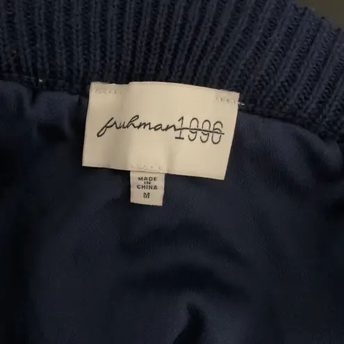 freshman1996 Navy Knit Midi Skirt Women's Size M Blue Size M