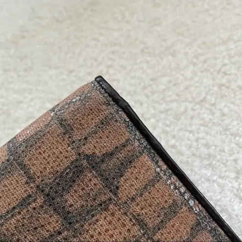 Roberto Cavalli Freedom Animal Print Tri-Fold Wallet