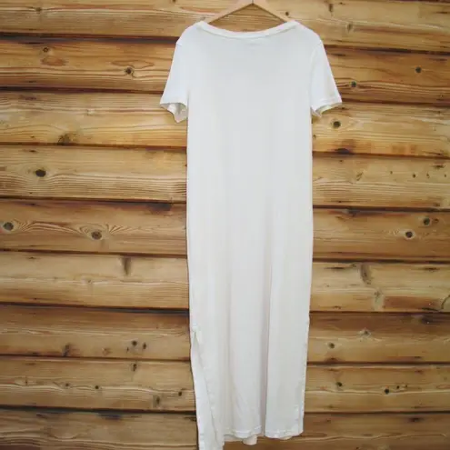 Barefoot Dreams NWT  Malibu Organic Cotton T Shirt Midi Dress