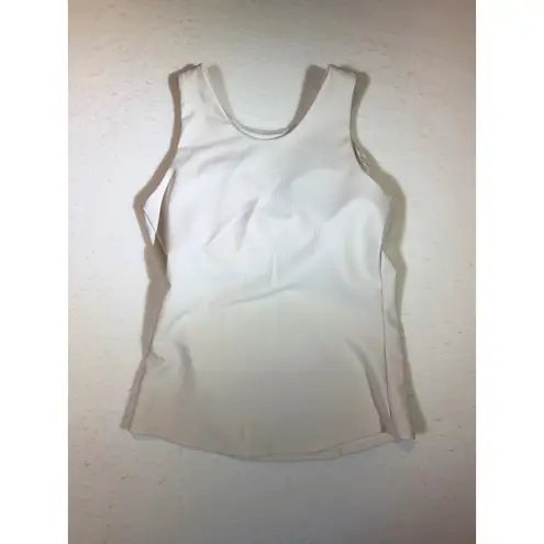 32 Degrees Heat 32 degrees cool Women's Ribbed Tank Top Built in Bra Activewear Athleisure - Image 2