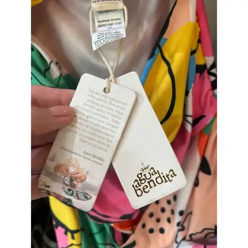 Agua Bendita x REVOLVE Amber Dress Multi Abstract Womens Size Large