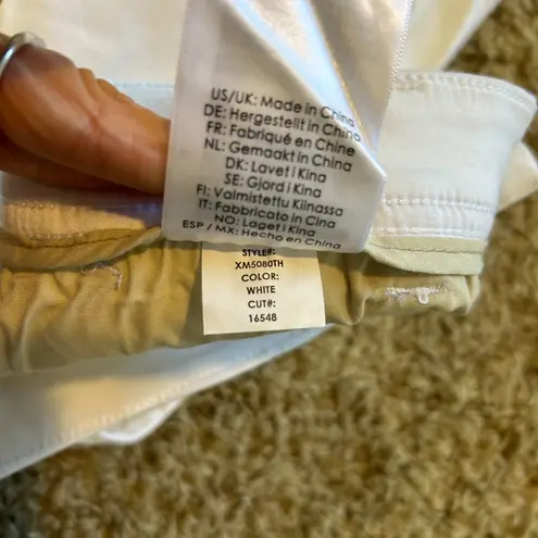 Liverpool NWT Women's White Cropped Pants Trousers in Size 8