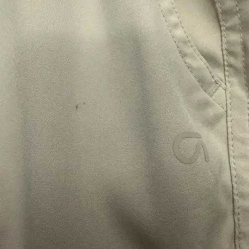 Gap  Fit High Rise Runaround Pants Size Large In Moonstone Beige Activewear