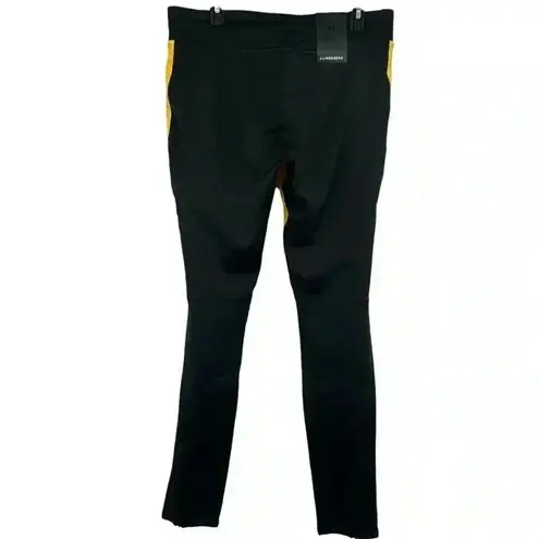 J.LINDEBERG ODYSSEY TIGHTS WOMENS XL GOLF LEGGINGS DRAWSTRING ATHLETIC NWT Yellow