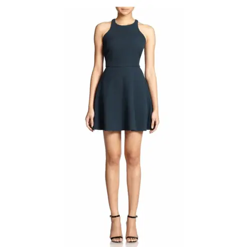 Elizabeth and James Magdalena Teal Green Fit and Flare Dress size 8