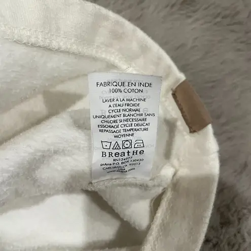 prAna Women Size M Rowen Knit Button Down Cream Jacket Coat Breathe Fall Outdoor