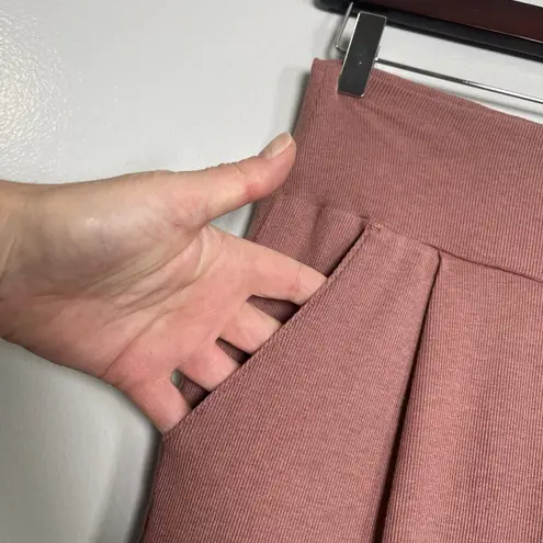 Vuori Lux At Ease Harem Pant Size XS Heathered Brown Tapered Casual Lounge Basic