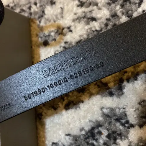 Balenciaga  BB Thin Belt size 80