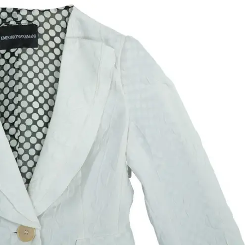 Emporio Armani Textured Blazer – Size 46 (Made in Italy)