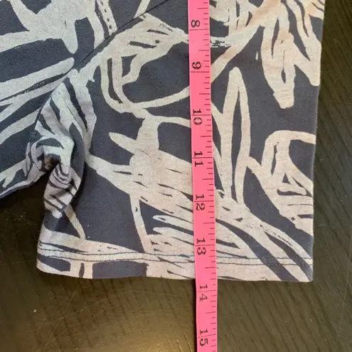 Fresh Produce Fresh Produce XS Leaf Cotton T-Shirt Dress Made in USA Pockets Boho Coastal