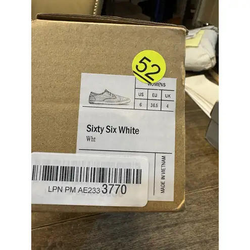 Seavees Sixty Six Classic Womens Sneakers Casual Shoes Size 6 White