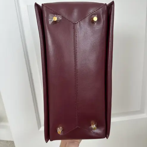 Rebecca Minkoff  Insider Leather Crossbody Shoulder Bag Port NWT