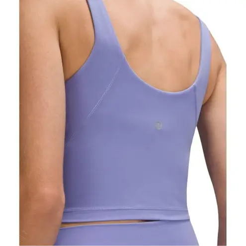 Lululemon  Dark Lavender Align Cropped Tank Top. Size 10