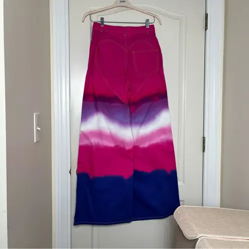 NWT AREA Embellished Ombré Wide