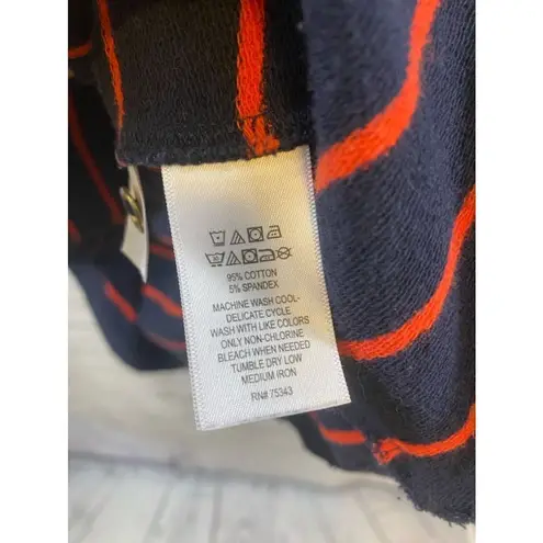 St. Tropez Women's Dress, Size M, Navy & Red Striped