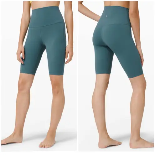 Lululemon  Align Super High Rise Shorts Desert Teal 8
