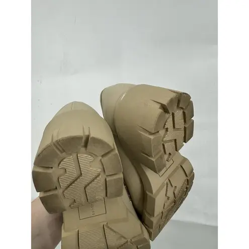 Sincerely Jules Loafer Women 9 Cream Light Academia Grunge Preppy Y2K Chunky