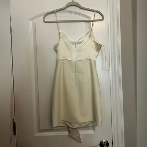 Cinq à Sept Cinq a Sept Cara Short Draped-Tie Mini Dress