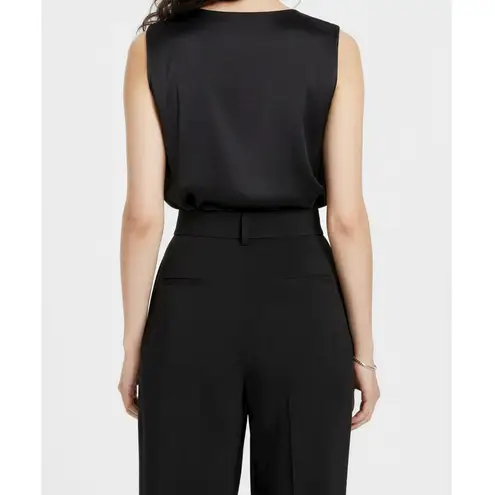 FAVORITE DAUGHTER Sleeveless Date Bodysuit, Black, Large Black