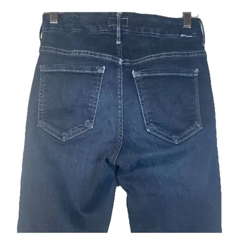 Mother Jeans Womens 26 Blue Denim High Waisted Rise The Looker Coffee Tea Or Me