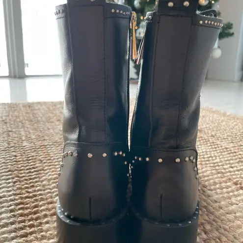 ZARA Studded Combat Boots