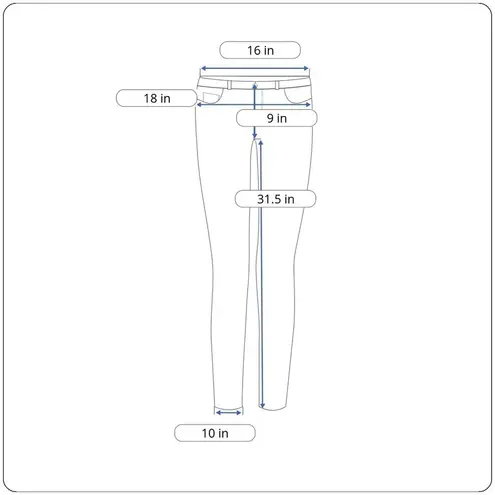 Mossimo Blue Denim Bootcut Jeans Women’s Size 8 Classic Mid Rise Fit