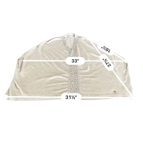 ALFA Modern Women Knitted Poncho Tan