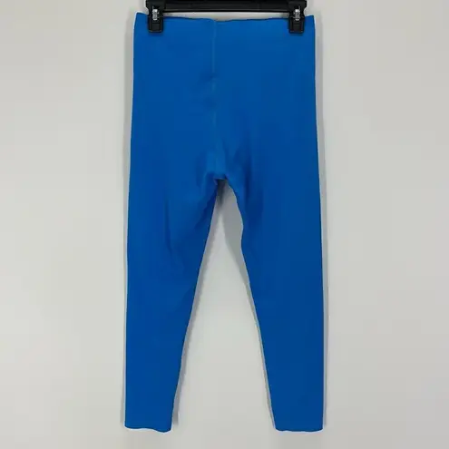 ECHT High Rise Seamless Range V3 Crop Leggings (Blue Horizon) - Large