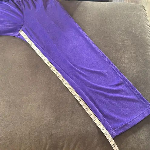 Alfred Dunner Women's Purple 2 Piece
Velour Loungewear Set Size 16W