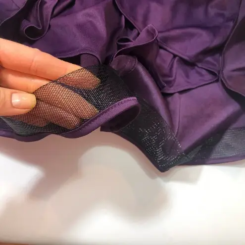 XScape Off the Shoulder Mikado Evening Gown Size 0.