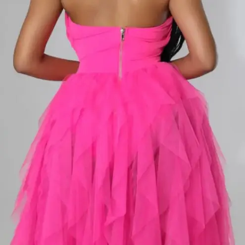 Fairytale Princess Ami Tulle Sleeves Dress Pink Size XL