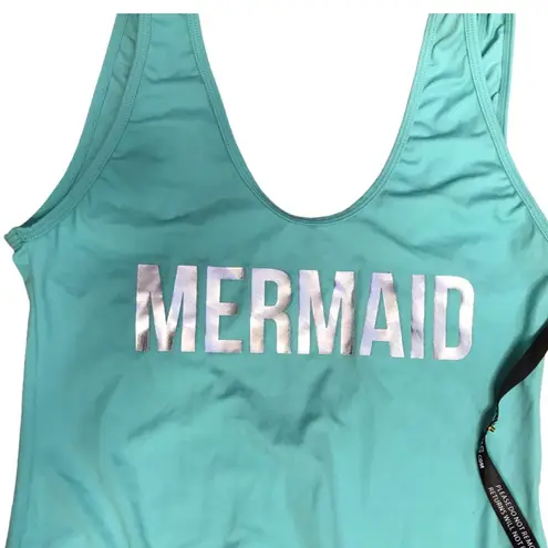 Pretty Little Thing  Angela Baby Blue Mermaid Swim bathing suit one piece 12