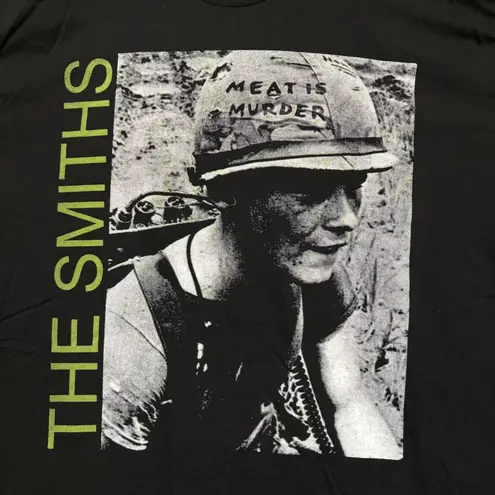 The Smiths Meat Is Murder Rock Band T-Shirt Size Large