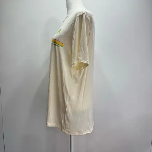 Hem & Thread Semi Sheer Retro Florida State T-Shirt Large NEW