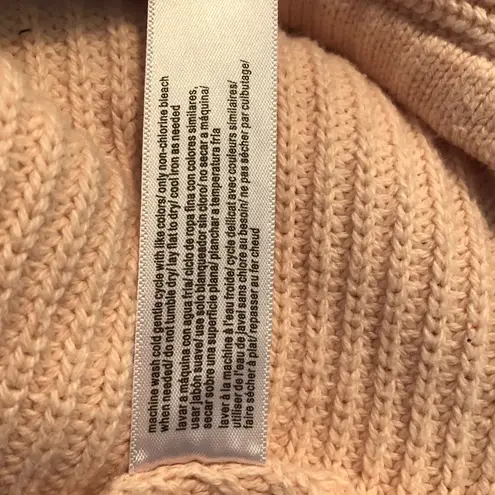 Eloquii Sweater Pink Cropped Dolman Sleeve Ribbed Sweater Sz 18/20 (2X) EUC