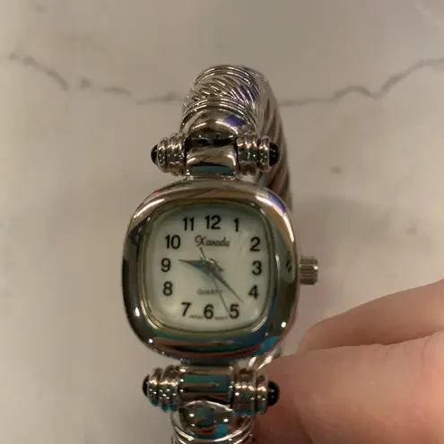 Xanodu Quartz Sterling Silver Watch Self Closing