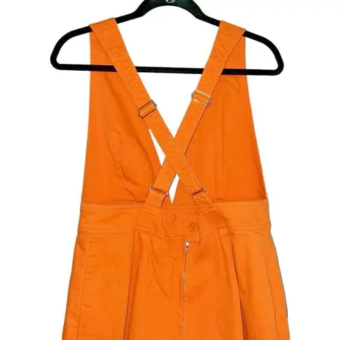 Sincerely Jules Size XL Orange Backless Jumpsuit Concert Festival Vacation Beach