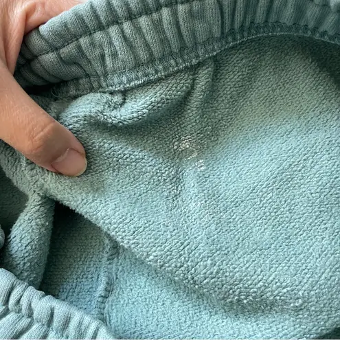 Boys Lie Shorts embroidered logo sweat womens Blue (small) loungewear casual