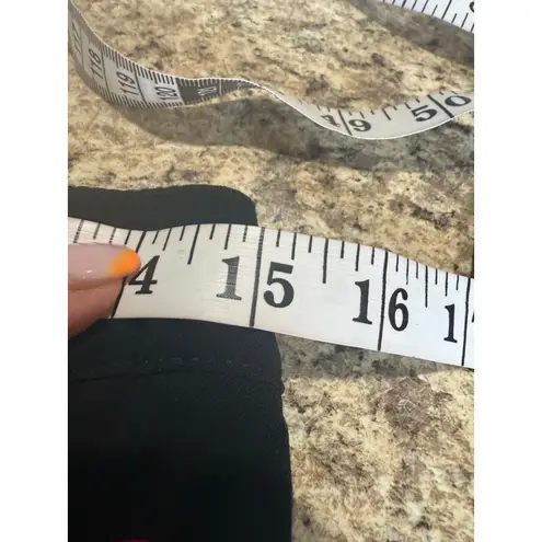 Club Monaco Women's Black Ankle Cropped Drawstring Pants Size 0