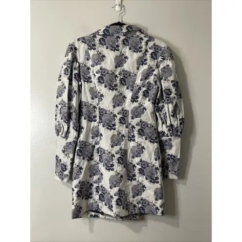 Majorelle Floral Donnie Mini Blazer Dress Size Small Blue NEW Party Garden