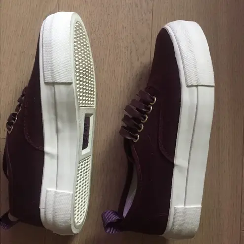 Eytys Mother Canvas Platform Sneakers wine/plum size EU37 / 23.5cm