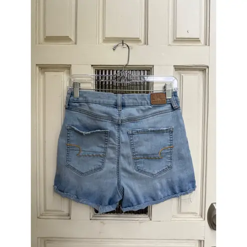 American Eagle Denim Shorts Size 6 Curvy Hi